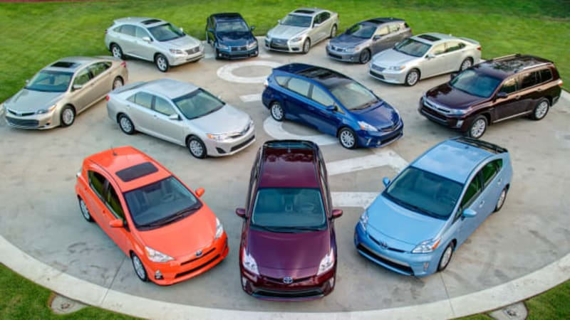 Toyota sold a million hybrids in last nine months, 6M since 1997 