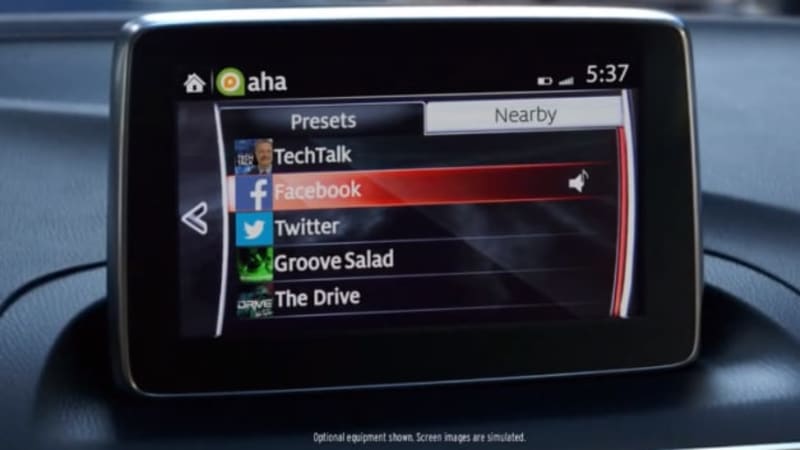 Mazda ad showing Facebook updates while driving criticized by Senate committee