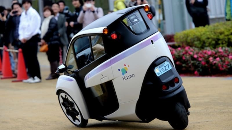 Toyota puts three-wheeled i-Road into public tests in Japan