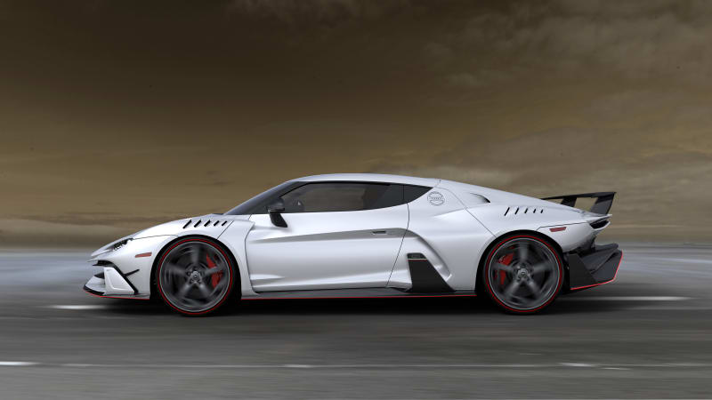 Italdesign will build five of these carbon-bodied Lamborghini Huracans