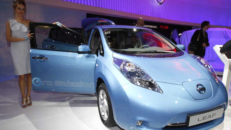 Nissan Leaf's lead over Renault Zoe narrows in Europe
