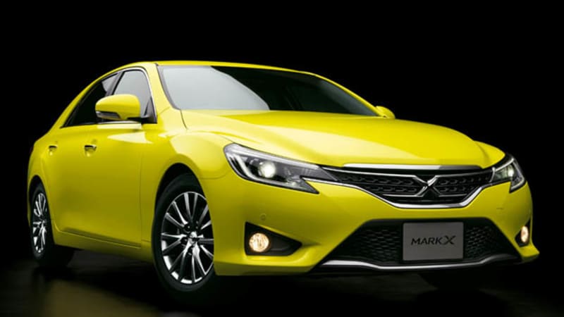 Toyota highlights JDM Mark X with special Yellow Label edition