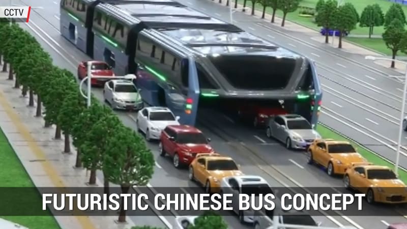 photo of Futuristic Chinese Bus Concept | Autoblog Minute image