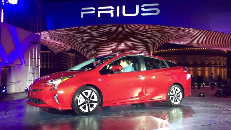 On Location at the 2016 Toyota Prius Reveal in Las Vegas