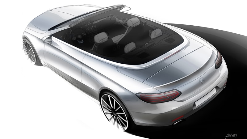 The Mercedes-Benz C-Class Cabriolet will debut in Geneva