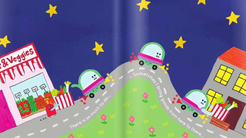 This kids' book about autonomous cars is totally not creepy