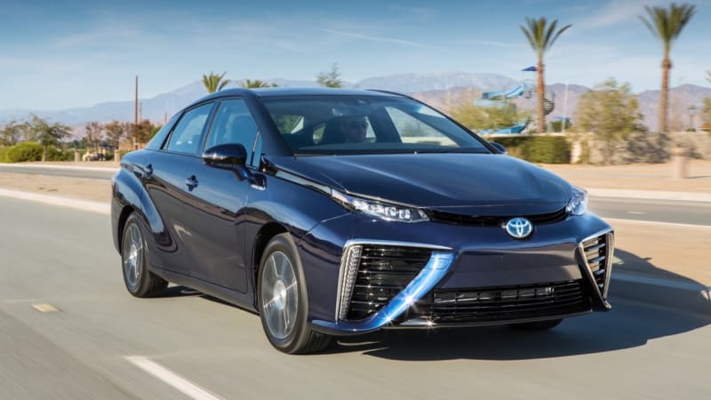 Toyota Mirai hydrogen car on sale in Europe by end of summer 