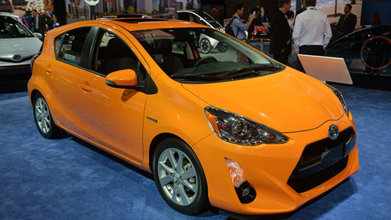 2015 Toyota Prius C is still colorful, still gets 53 mpg [UPDATE]