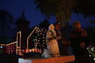 Catholic Church illuminated ahead of Christmas festival at Srinagar on 24, December 2009. indian administrated kashmir.