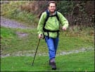 Richard walking in Weston