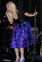 Humble beginnings: Victoria Hart at the Pigalle Club, London in 2007