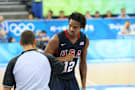 Chris Bosh with Olympic ref