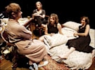 HOT MAMA: Estelle Parsons (from left), Angelica Torn, Amy Warren and Shannon Cochran in "August: Osage County."