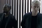 Kanye and Mr. Hudson.