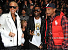 Kanye West, Amber Rose & Pharrell Williams @ Lanvin Menâ€™s Fall 2010 Show