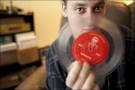 LO-FI FIEFDOM: Ari Stern at Underwater Peoples' headquarters -- a.k.a. his apartment. The lo-fi indie-rock label is building an audience through online promotion in conjunction with seven-inch vinyl releases from the likes of Real Estate and Julian Lynch.