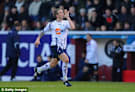 Matthew Taylor of Bolton celebrates scoring a free kick