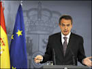 Spanish PM Jose Luis Rodriguez Zapatero. File photo