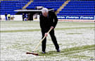 Frozen pitch
