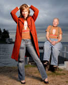 Rachel Flotard and dad