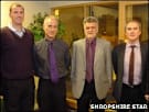 Neil Howarth, Ian Wilson, George Jagger and Eddie Hogan