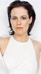 Ice-cool image: Sigourney Weaver juggles her career with family life