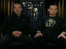 Creed's lead singer, Scott Stapp and guitarist, Mark Tremonti.