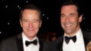  Bryan Cranston earned a coveted spot on the Time 100 list and the magazine asked his fellow AMC star Jon Hamm to do the write-up.  In the piece, 