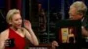  Renee Zellweger went on Letterman Thursday night to promote 