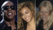  Jay-Z and Beyonce were together on the Fourth of July with good friend Gwyneth Paltrow, but not on US soil. Jay was performing at the Wireless Festival in Hyde Park, Lon...