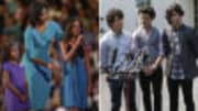  While his opponent may be trying to brand him as a celebrity, Barack Obama isn't the biggest star in his own daughters' eyes. When Malia, 10, and Sasha, 7, took the stag...