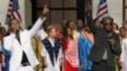  Will.i.am and John Legend performed 