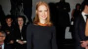  While attending the Armani Prive show in Paris on Tuesday morning, Jessica Chastain got word that she had been nominated for her portrayal of Celia Foote in 