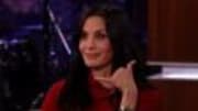  Courteney Cox stopped by 
