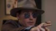  Johnny Depp made a hilarious cameo appearance on Sunday night's episode of 