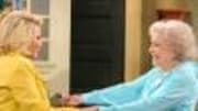  Joan Rivers and Betty White aren't twins, but they're playing them on TV. In a sneak peek of Wednesday's episode of 