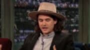  John Mayer may have had to cancel his latest tour due to throat problems, but that didn't stop him using his voice to woo a special lady.  Appearing on 