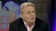  Jerry Springer likened the Tea Party to dictators and Osama bin Laden in an interview with Current TV's Cenk Uygur on Friday.  