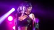  It's Wednesday night, and Rihanna is at the Plaza Condesa in Mexico City, not singing the chorus of her hit song 