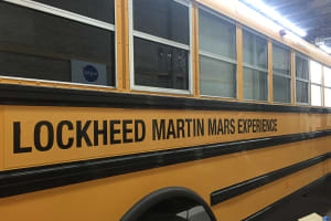 Lockheed Martin's school bus takes you on a ride across Mars