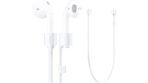 Spigen、アップルの完全無線イヤホンAirPods紛失防止用ストラップケーブル発売。耳から出たうどんを首に掛けられます
