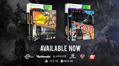 BioShock Infinite and Skyrim, Borderlands 2 and Dishonored retail bundles out today