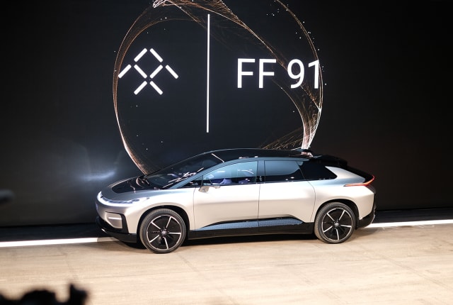 Faraday Future、初の量産EV「FF91」を発表。航続距離約608km、加速も高級スポーツカー並み