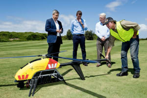 'Little Ripper' drones take flight to find sharks and save lives
