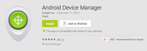 device manager google