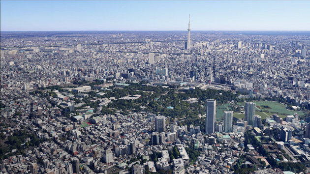 Google Maps nos lleva de visita a Tokio en 3D