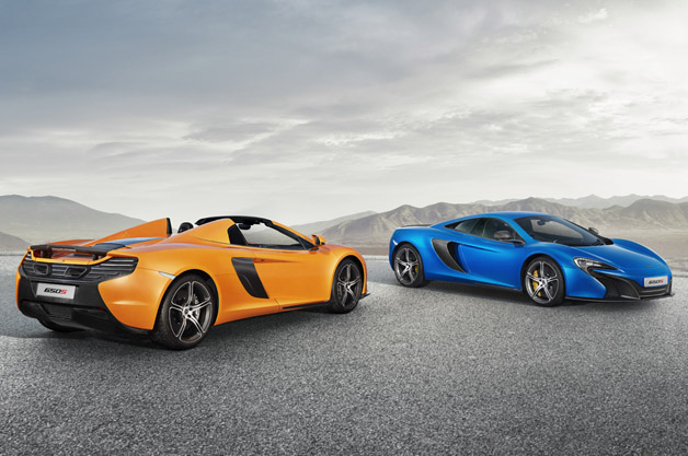 McLaren 650S Coupe and Spider