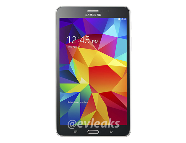 Leaked image of the Samsung Galaxy Tab 4 7.0