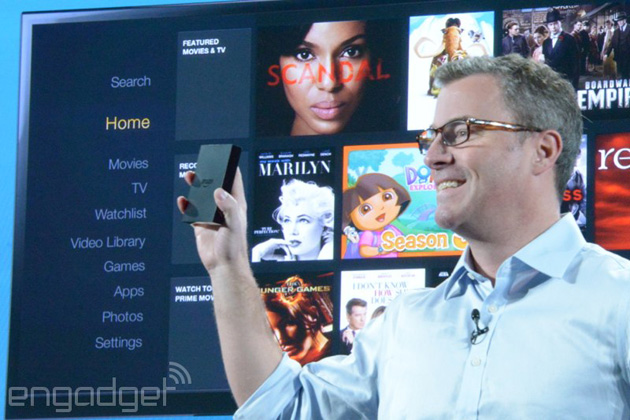 Amazon launches Fire TV, an Android-powered streaming and gaming set-top box for $99