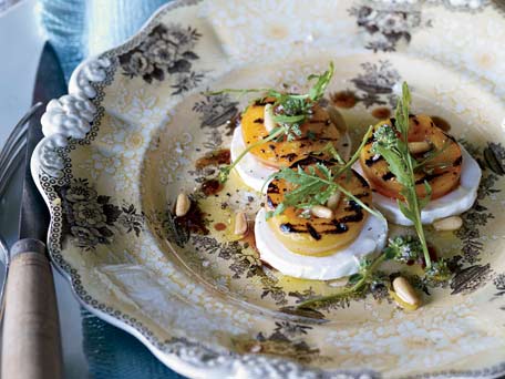 Grilled Goats Cheese